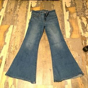 American Eagle festival Flare jeans